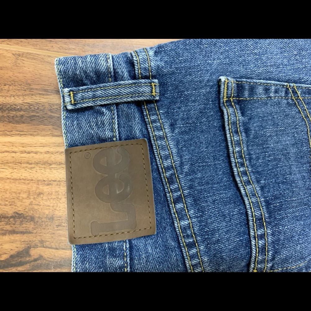 Lee Relaxed Fit leg blue jeans, W31, L30 - Picture 5 of 5